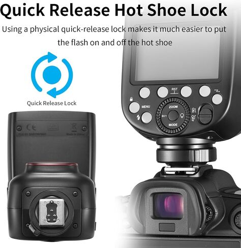 GODOX V860III-C Flash Speedlite for Canon Cameras, 7.2V/3000mAh Li-ion Battery, 2.4G Wireless HSS 1/8000s, 1.5s Recycle Time, 10 Levels LED Modeling Light (Upgraded V860II-C) in Saudi Arabia