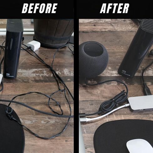 SunplusTrade أربطة بسحاب للكابل شديدة التحمل، أربطة سلكية بلاستيكية، أربطة بسحاب من النايلون ذاتية القفل للداخل والخارج (12 بوصة، أسود) in Kuwait