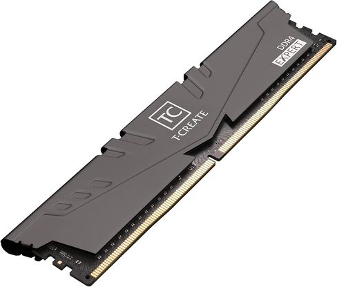 TEAMGROUP T-Create Expert overclocking 10L Samsung B-Die DDR4 32GB Kit (2 x 16GB) 3600MHz (PC4 28800) CL14 Desktop Memory Module Ram - TTCED432G3600HC14CDC01 in Kuwait