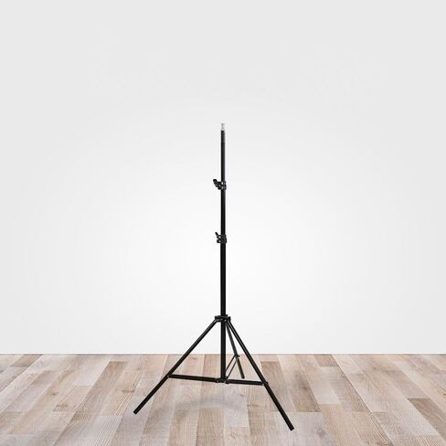 حامل ضوء من سبائك الألومنيوم من Beeiee، حامل ثلاثي القوائم للتصوير الفوتوغرافي مبطن زنبركي قابل للتعديل بطول 2 متر لمضات ضوء فلاش استوديو الصور، ضوء حلقة in Kuwait