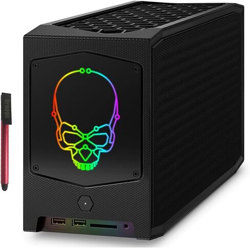 مجموعة Intel NUC 11 Extreme Kit NUC11BTMI7 بحجم 8L للكمبيوتر الشخصي Windows 10 Pro Business Workstation Desktop، Core i7-11700B، ذاكرة الوصول العشوائي DDR4 سعة 16 جيجابايت، 1 تيرابايت PCIe SSD، WiFi 6، بلوتوث 5.2، Thunderbolt 4، محرك فلاش 64 جيجابايت in Saudi Arabia