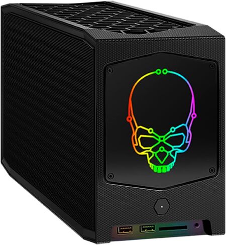 مجموعة Intel NUC 11 Extreme Kit NUC11BTMI7 بحجم 8L للكمبيوتر الشخصي Windows 10 Pro Business Workstation Desktop، Core i7-11700B، ذاكرة الوصول العشوائي DDR4 سعة 16 جيجابايت، 1 تيرابايت PCIe SSD، WiFi 6، بلوتوث 5.2، Thunderbolt 4، محرك فلاش 64 جيجابايت in Saudi Arabia