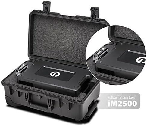 G-Technology G-SPEED Shuttle XL Pelican Storm iM2720 Protective Case with Spare Drive Module Foam Slot - 0G04982-1 in Kuwait