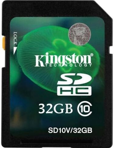 Kingston Digital 8 GB SDHC/SDXC Class 10 UHS-1 Flash Memory Card 30MB/s (SD10V/8GB) in Kuwait