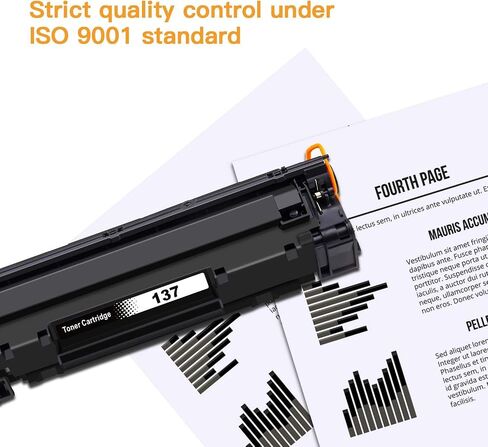 خرطوشة حبر متوافقة E-Z Ink (TM) لطابعة كانون 137 9435B001AA للاستخدام مع إيميج كلاس MF247dw LBP151dw MF212w MF216n MF217w MF227dw MF229dw MF232w MF236n MF244dw MF249dw MF249dw (أسود، عبوتان) in Kuwait