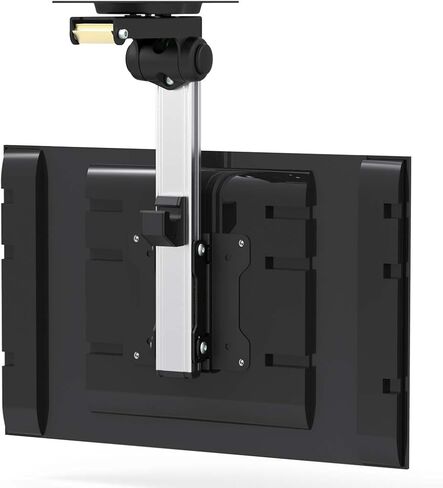 حامل سقف للتلفزيون RV مقاس 13 بوصة - 27 بوصة من InstallerParts للمطبخ تحت الخزانة، ودعامة تلفزيون من الألومنيوم قابلة للطي، قابلة للسحب، قابلة للطي للأسفل من أجل LED وLCD والتلفزيون والشاشة والشاشات المسطحة 75x75 و100x100 in Kuwait