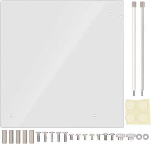 Fockety Motherboard Acrylic Frame, Acrylic Overlock Computer Case, Fashion for DIY in Saudi Arabia