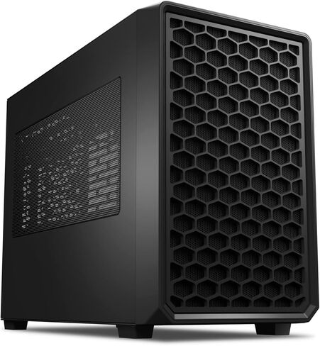 حافظة anidees AI Atomic Mini ITX صغيرة الحجم (SFF)، وحدة معالجة رسومات GPU ثلاثية الفتحات وفتحتين عموديتين، مع لوحات شبكية، تدعم 240 مشعاعًا، AI-at-ITX (حافظة الكمبيوتر الشخصي فقط) in Kuwait