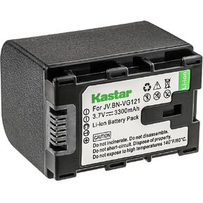 Kastar BN-VG121 Battery 3-Pack Replacement for JVC GZ-EX265 GZ-EX270 GZ-EX275 GZ-EX310 GZ-EX310AU GZ-EX310BU GZ-EX310WU GZ-EX355 GZ-EX350 GZ-EX370 GZ-EX515 GZ-EX555 GZ-EX555BU GZ-EX575 GZ-GX1 Camera in Saudi Arabia