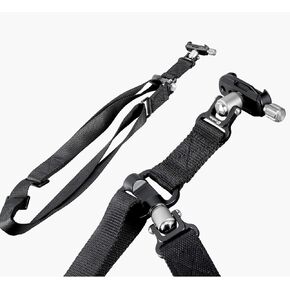 Leofoto SP-01+DC-22Q QD Strap & Clamp kit, with Arca-Swiss-Style Dovetail clamp, with Two 1/4"-20 Tripod Sockets in Saudi Arabia