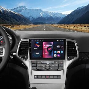 ترقية جديدة لنظام Android 12 راديو السيارة ستيريو لسيارة جيب جراند شيروكي 2008-2013، 9.2 بوصة في لوحة القيادة نظام تحديد المواقع العالمي (GPS) وشاشة لمس IPS 4+32 جيجابايت مع Carplay Android Auto WiFi SWC FM RDS كاميرا احتياطية مجانية in Kuwait