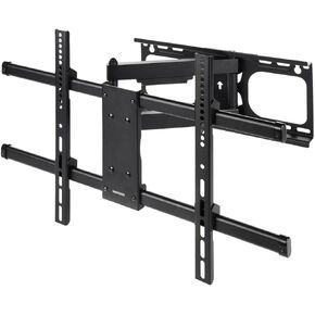 حامل جداري للتلفزيون متعدد الحركة من مونوبرايس متوافق مع أجهزة التلفاز 37 بوصة إلى 70 بوصة، أقصى وزن 59.6 كجم، نطاق تمديد من 2.7 بوصة إلى 24 بوصة، أنماط VESA تصل إلى 600 × 400 - سلسلة كورنرستون in Kuwait