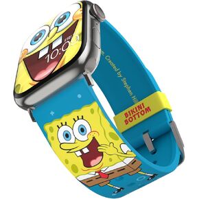 SpongeBob - Smartwatch Band - Officially Licensed, Compatible with Every Size & Series of Apple Watch (watch not included) in Kuwait