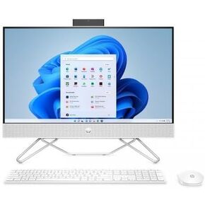 HP 24-inch All-in-One Touchscreen Desktop, Intel Pentium Silver J5040 (Quad-core), 12 GB RAM, 512 GB SSD, Intel UHD Graphics 605, Windows 11 Home (White) in Saudi Arabia