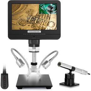 مجهر عدسة مزدوجة AD206S من Andonstar وإلكترونيات المجهرية الرقمية PCB Phone RepairSMD/SMT أداة لحام in Kuwait