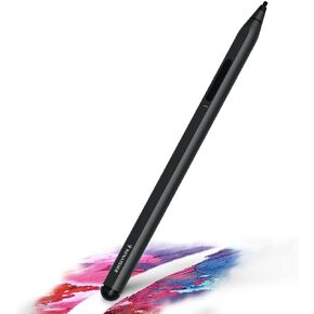 RENAISSER Raphael 530 Stylus Pen for Surface, Soft Tail & Barrel Dual Eraser, Designed in Houston, Made in Taiwan, USB-C Charging, 4096 Pressure Sensitivity, for Surface Pro 9 & Pro 8/Laptop 5 in Kuwait