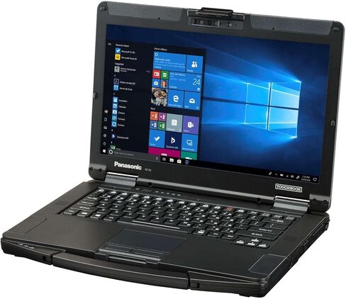 Toughbook Panasonic FZ-55 MK2, Intel i5-11th Gen, 14 inch Full HD Display, Intel UHD Graphics, 32GB, 512GB Opal NVME SSD, 4G LTE, Thunderbolt 4, Finger Print, VGA, Serial, 2nd LAN, Windows 11 Pro in Kuwait
