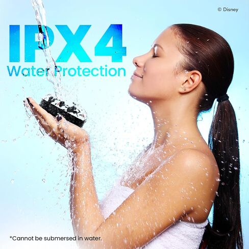 مكبر صوت ديزني ميكي ماوس آند فريندز بتقنية البلوتوث LED - مكبر صوت مقاوم لرذاذ الماء مع عناصر تحكم باللمس + وقت تشغيل لمدة 5 ساعات - هدايا ميكي ماوس للنساء والرجال والأطفال والمراهقين والمزيد (اسم كتلة ميكي) in Kuwait