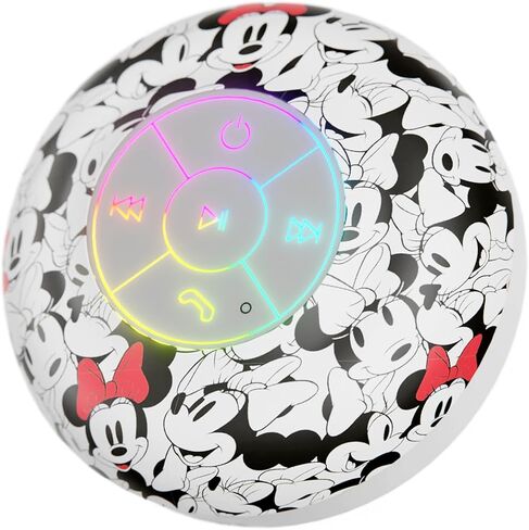 Disney Mickey Mouse and Friends LED Bluetooth Shower Speaker - Splashproof Speaker with Touch Controls + 5 HR Playtime - Mickey Mouse Gifts for Women, Men, Kids, Teens and More (Mickey Block Name) in Saudi Arabia