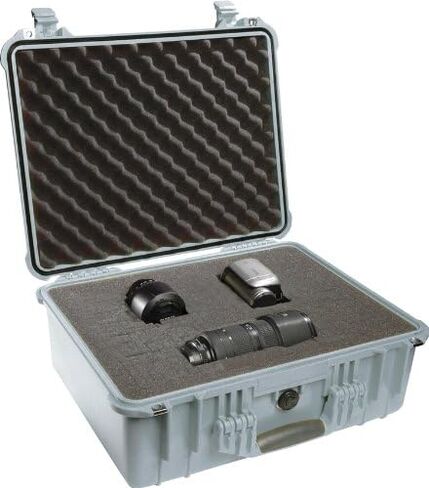 Pelican 1550 Camera Case With Foam (Orange) in Saudi Arabia
