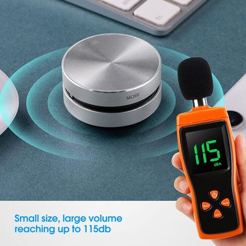 Wirelessly BT Mini Speaker Bone Conduction Portable Wireless Speaker Stereo Bass Sound Creative Portable Speaker Mini Size Music Player Built-in Mic Sound Box in Saudi Arabia
