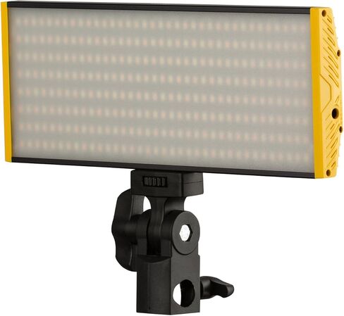 ضوء ليد أونيكس 240 ثنائي اللون من الألومنيوم يوضع على الكاميرا من إيكان، أسود (OYB240) in Kuwait