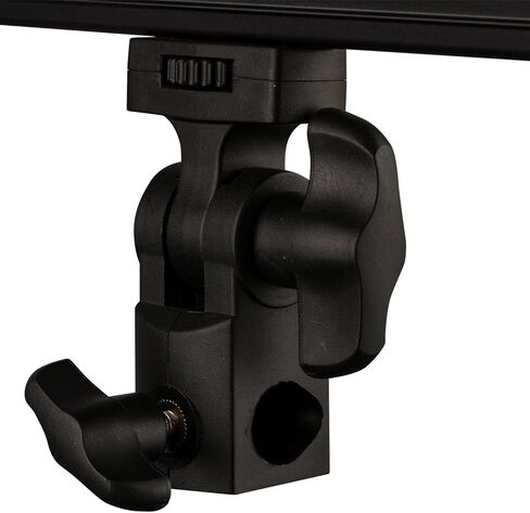 ضوء ليد أونيكس 240 ثنائي اللون من الألومنيوم يوضع على الكاميرا من إيكان، أسود (OYB240) in Kuwait