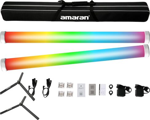 Aputure Amaran PT4c 2-Light Production Kit 32w RGBWW Pixels Tube LED 120cm/47.2Inch Led Video Light Wand in Saudi Arabia