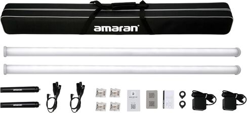 Aputure Amaran PT4c 2-Light Production Kit 32w RGBWW Pixels Tube LED 120cm/47.2Inch Led Video Light Wand in Saudi Arabia