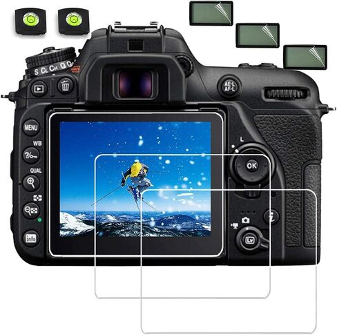 debous Screen Cover for Nikon D7500, Optical Tempered Glass 0.3mm 9H Hard Film (3 Pack) in Saudi Arabia
