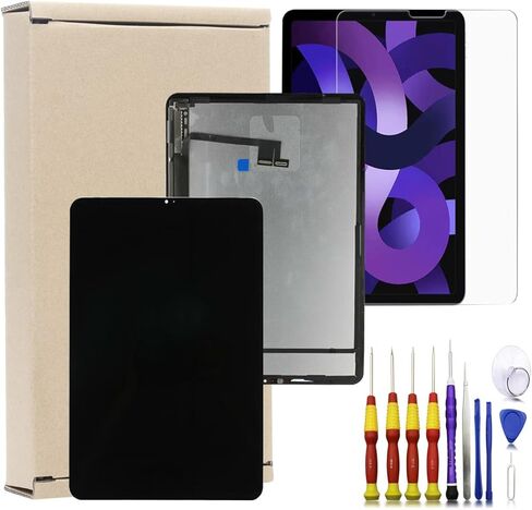 شاشة OLED LCD وشاشة لمس زجاجية بديلة لجهاز ايباد برو 11 الجيل الثالث 2021 A2301 A2459 A2460 مع اداة وزجاج من اكنيوكز in Kuwait