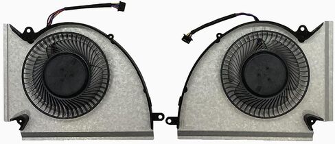 LANDALANYA Replacement New Laptop CPU and GPU Cooling Fan for MSI GE76 GP76 WE76 MS-17K3 MS-17K2 Series PABD1A010SHL-N452 PABD1A010SHR-N451 DC12V 0.6A Fan in Saudi Arabia