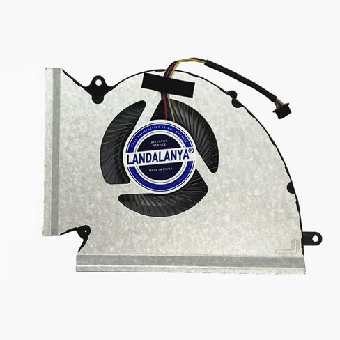LANDALANYA Replacement New Laptop CPU and GPU Cooling Fan for MSI GE76 GP76 WE76 MS-17K3 MS-17K2 Series PABD1A010SHL-N452 PABD1A010SHR-N451 DC12V 0.6A Fan in Saudi Arabia