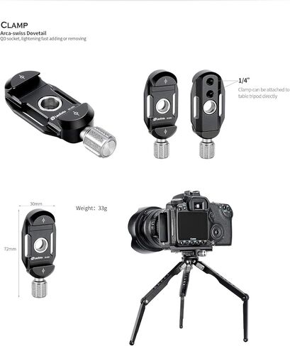 طقم حزام ومشبك من Leofoto SP-01+DC-22Q QD in Saudi Arabia