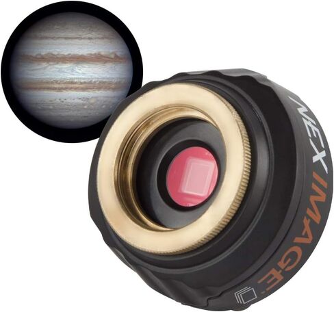 Celestron – NexImage 10 Solar System Color Imager – Astronomy Camera for Moon and Planets – 10 MP Camera for Astroimaging – High Resolution – Ultra–Sensitive ON Semiconductor MT9J003 CMOS Sensor in Kuwait