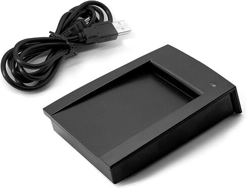 قارئ Riversmerge IC ISO14443A RFID لمحاكاة لوحة مفاتيح USB لبطاقة F08/Classic S50 المتوافقة مع نظام Windows/Android/Liunx + بطاقة 5 قطع in Kuwait