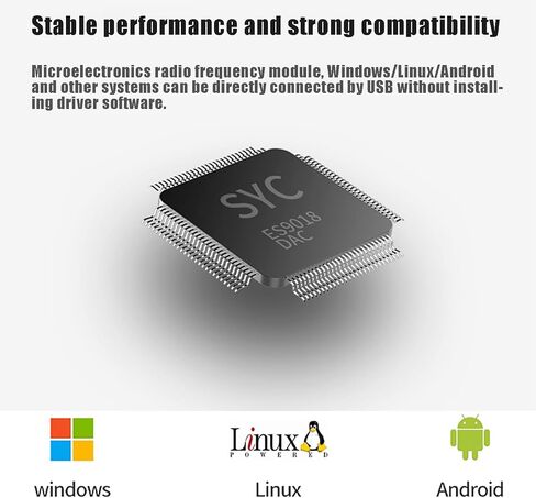 قارئ Riversmerge IC ISO14443A RFID لمحاكاة لوحة مفاتيح USB لبطاقة F08/Classic S50 المتوافقة مع نظام Windows/Android/Liunx + بطاقة 5 قطع in Kuwait