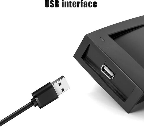 قارئ Riversmerge IC ISO14443A RFID لمحاكاة لوحة مفاتيح USB لبطاقة F08/Classic S50 المتوافقة مع نظام Windows/Android/Liunx + بطاقة 5 قطع in Kuwait