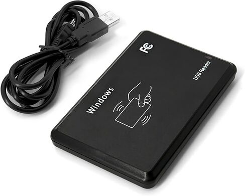 قارئ Riversmerge IC ISO14443A RFID لمحاكاة لوحة مفاتيح USB لبطاقة F08/Classic S50 المتوافقة مع نظام Windows/Android/Liunx + بطاقة 5 قطع in Kuwait