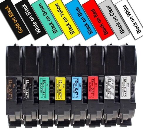 شريط لاصق ملون متوافق 12 ملم in Kuwait