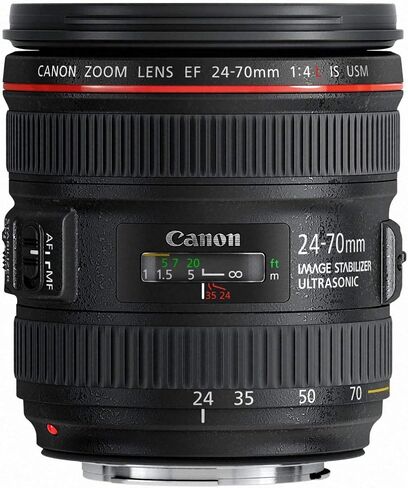 Canon EF 24-70mm f/4.0L IS USM Standard Zoom Lens (Renewed) in Kuwait