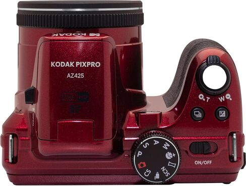 كاميرا Kodak PIXPRO AZ425 الرقمية + حقيبة الكاميرا + بطاقة ذاكرة سعة 128 جيجابايت (أبيض) in Kuwait