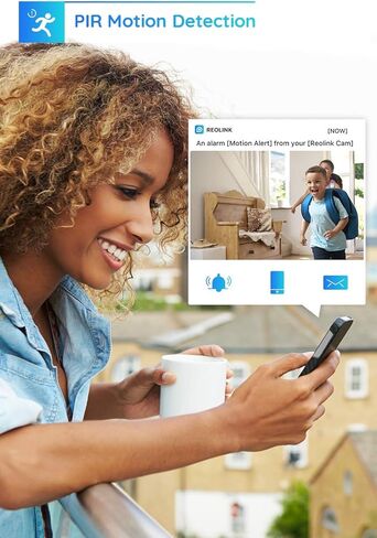 كاميرا ريولينك اللاسلكية للأمان في الهواء الطلق، بطارية قابلة لإعادة الشحن/تعمل بالطاقة الشمسية، رؤية ليلية 1080 بكسل، كشف الحركة، التحدث في اتجاهين، دعم مقاوم للماء مساعد جوجل | أرجوس 2 + لوحة شمسية (متجددة) in Kuwait