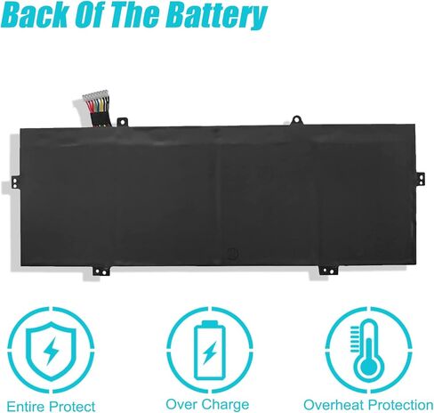 بطارية الكمبيوتر المحمول HB4593R1ECW 56.3Wh متوافقة مع Huawei Matebook X Pro i7 Mach-W29 2019 MACH-W19B MACH-W29C KPL-W00 KLV-W19 VLT-W60/50 MagicBook i5 8250U i7 8550U R5 2500U Series 7.6V 7410mAh in Kuwait