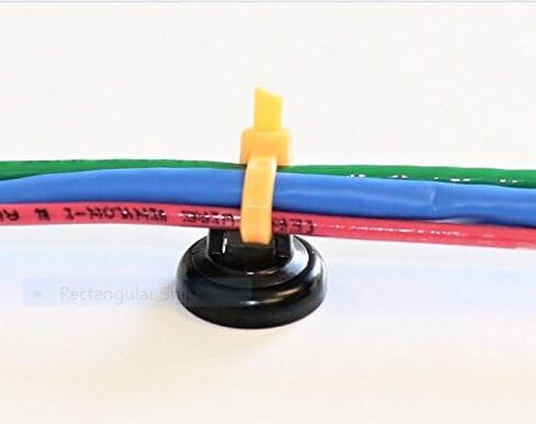 Mag Daddy Magnetic Cable Tie Mount - Small (10, White) in Saudi Arabia