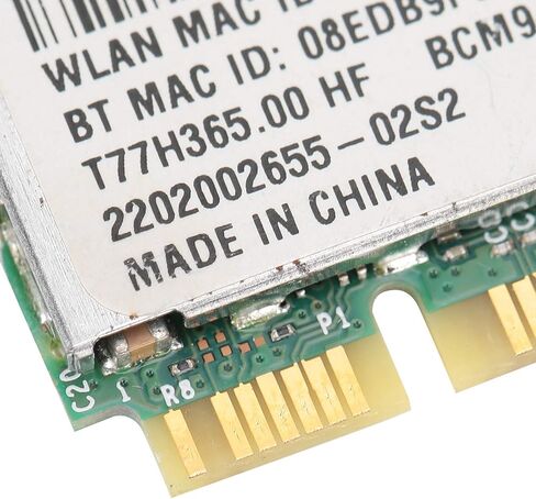 بطاقة واي فاي صغيرة ثنائية النطاق بتقنية بي سي إيه، بطاقة محول شبكة لاسلكية، 802. محول واي فاي السريع 802. 11A/B/G/N 300Mbps PCI Express لـ Win7/Win8/Win10 in Kuwait