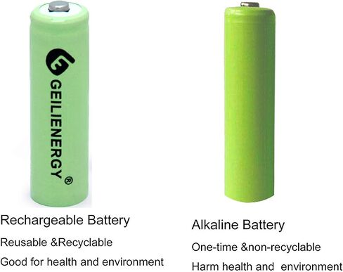 AA Ni-MH 600mAh 1.2V Rechargable Solar Light Batteries for Outdoor Solar Lamps Garden Lights Remotes Mice(8Pcs) in Kuwait