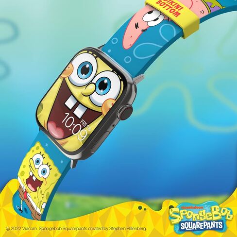 SpongeBob - Smartwatch Band - Officially Licensed, Compatible with Every Size & Series of Apple Watch (watch not included) in Kuwait