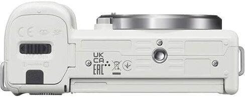 Sony ZV-E10 Mirrorless Camera (Body, White) (ILCZV-E10/W) + 64GB Memory Card + Bag + Card Reader + HDMI Cable + Flex Tripod + Hand Strap + Memory Wallet + Cleaning Set (Renewed) in Saudi Arabia