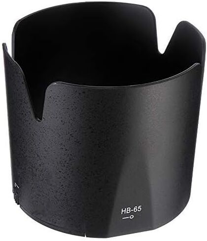 Foto4easy HB-65 Lens Hood,Bayonet Mount Lens Hood for Nikon AF-S Nikkor 80-400mm f/4.5-5.6G ED VR (Black) in Saudi Arabia